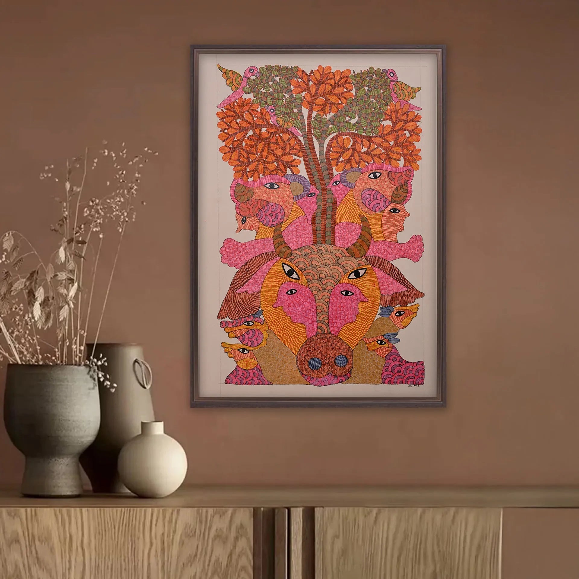Gond - Baghwana and Tree of Life