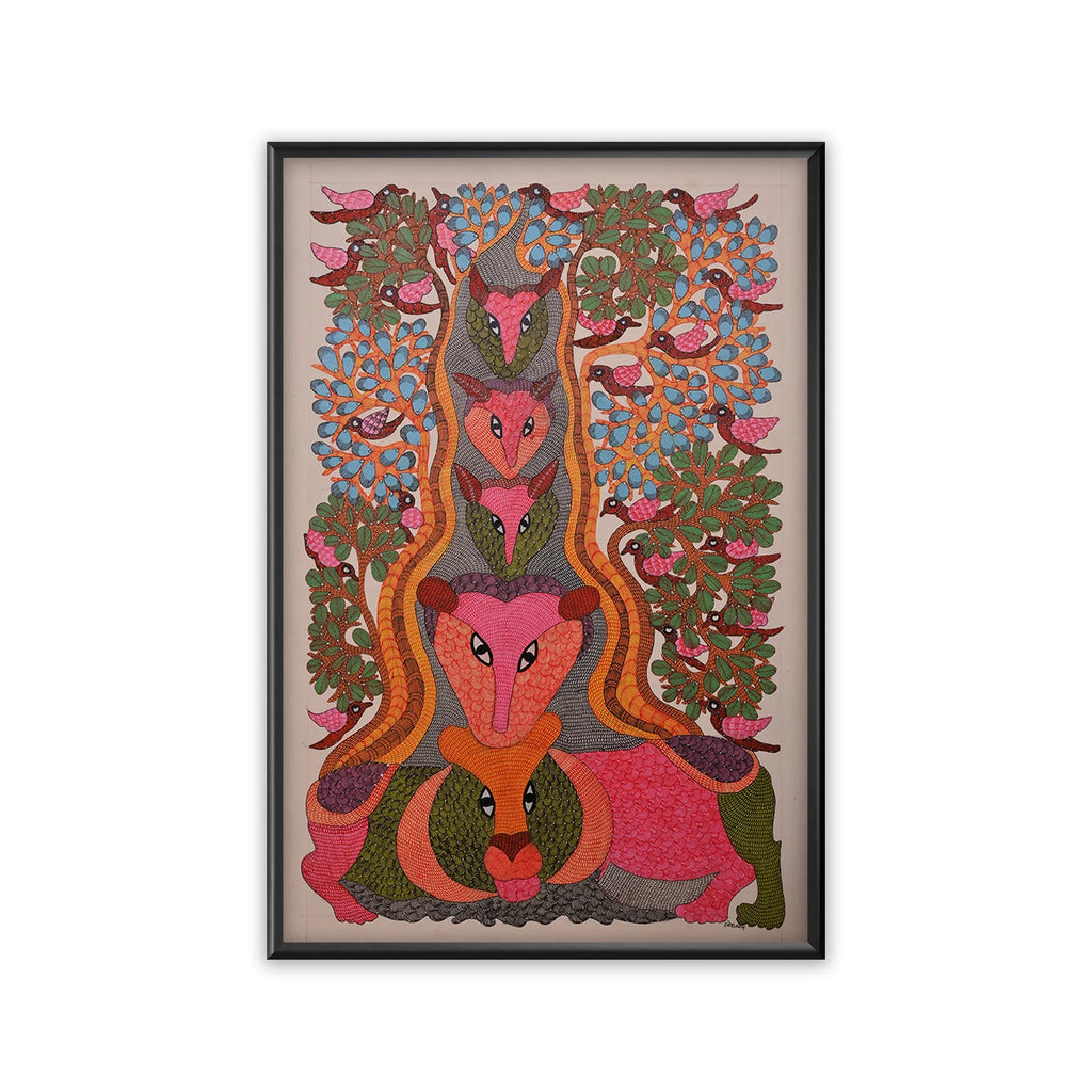 Gond - The Tiger Family