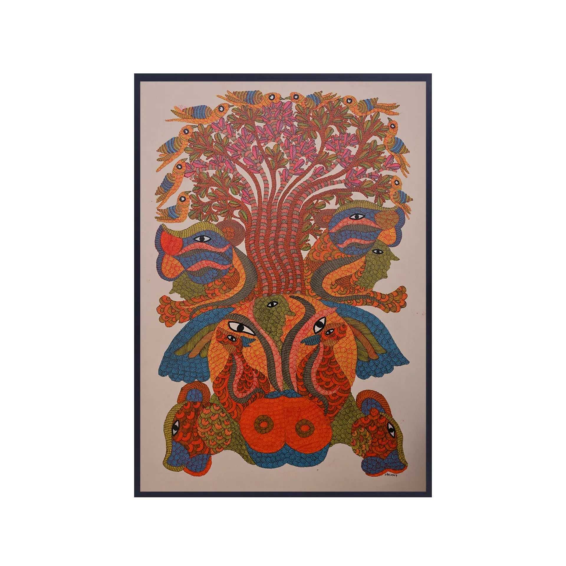 Gond - Baghwana and Tree of Life