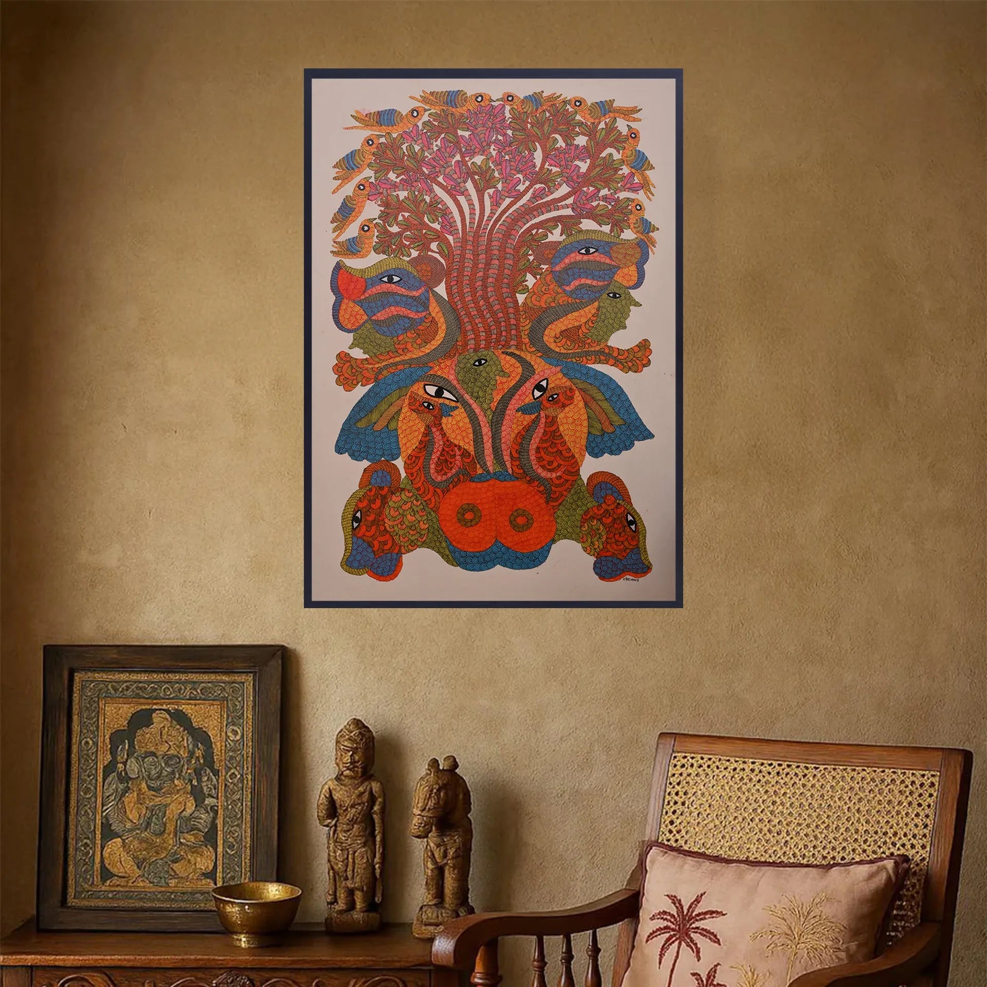 Gond - Baghwana and Tree of Life