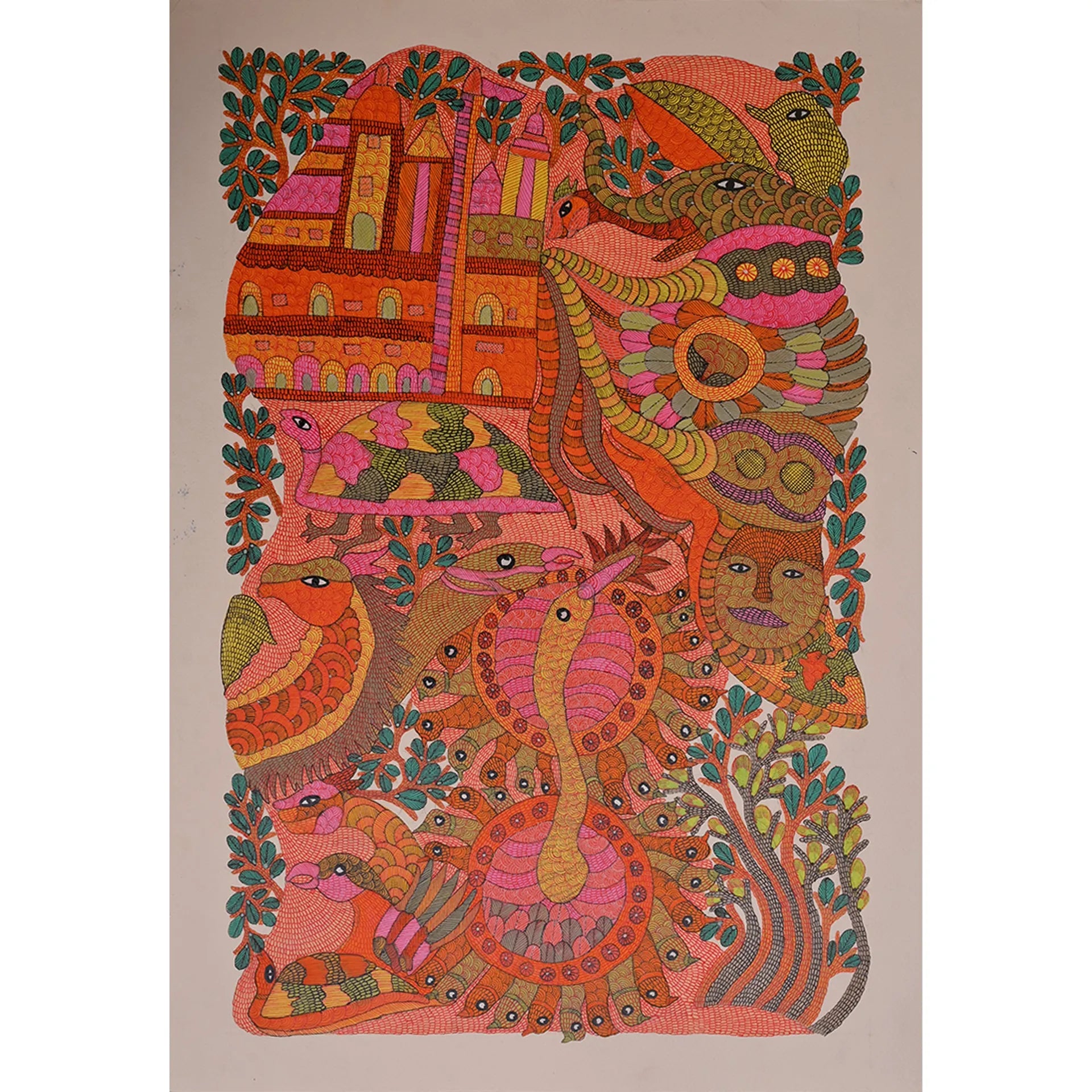 Gond - The Jungle and the temple