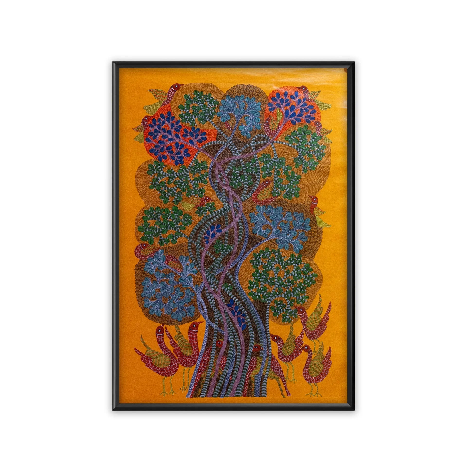 Gond - Tree of Life – Yellow Base