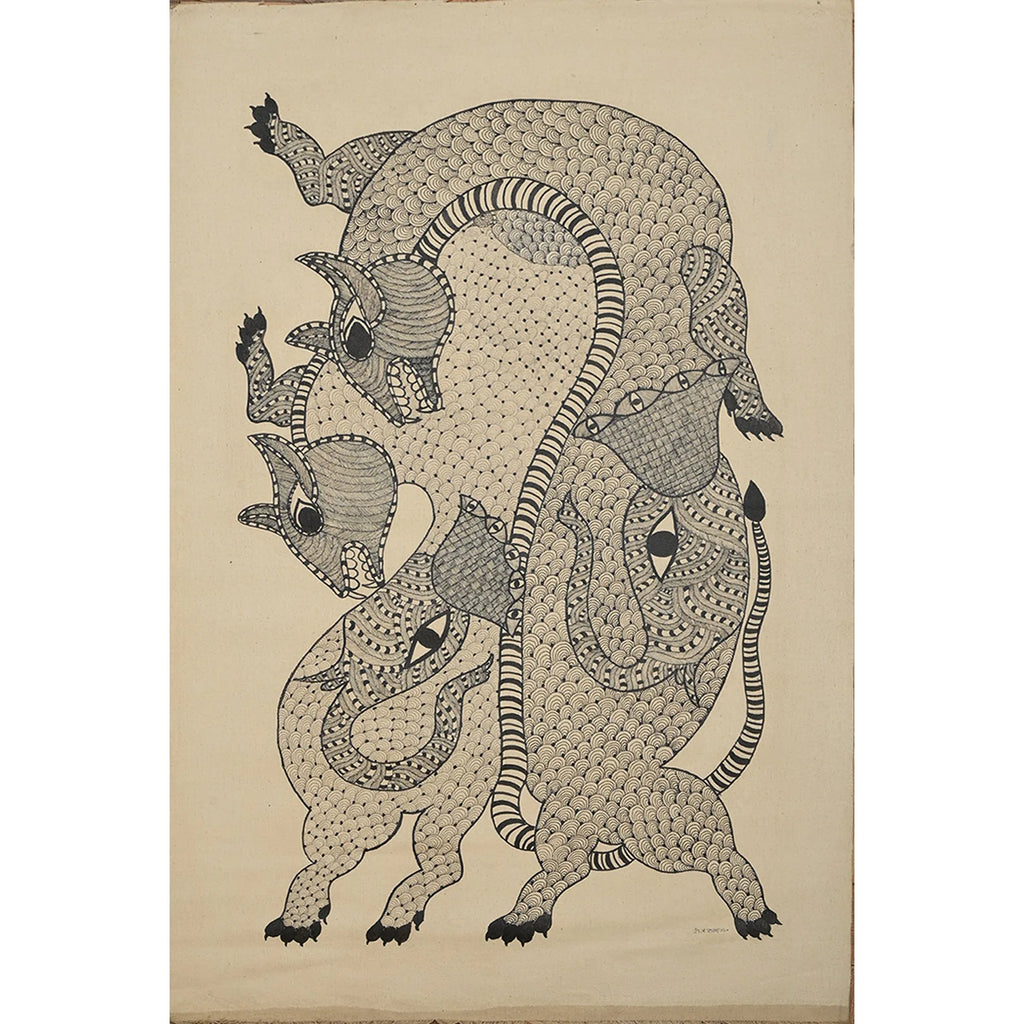 Gond - Baghbana Devta and Gaura God