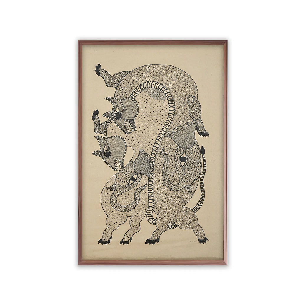 Gond - Baghbana Devta and Gaura God