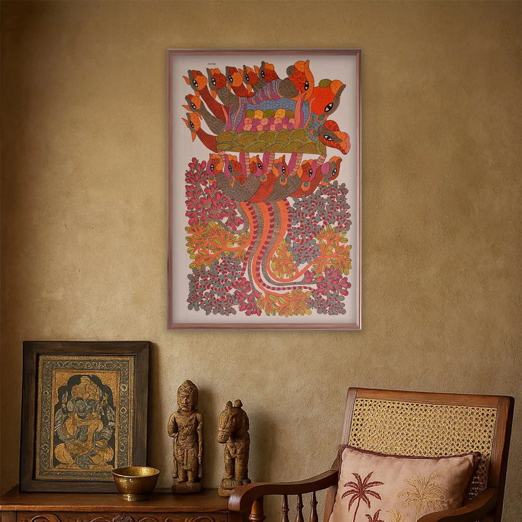 Gond - Tree of Life on a Rock