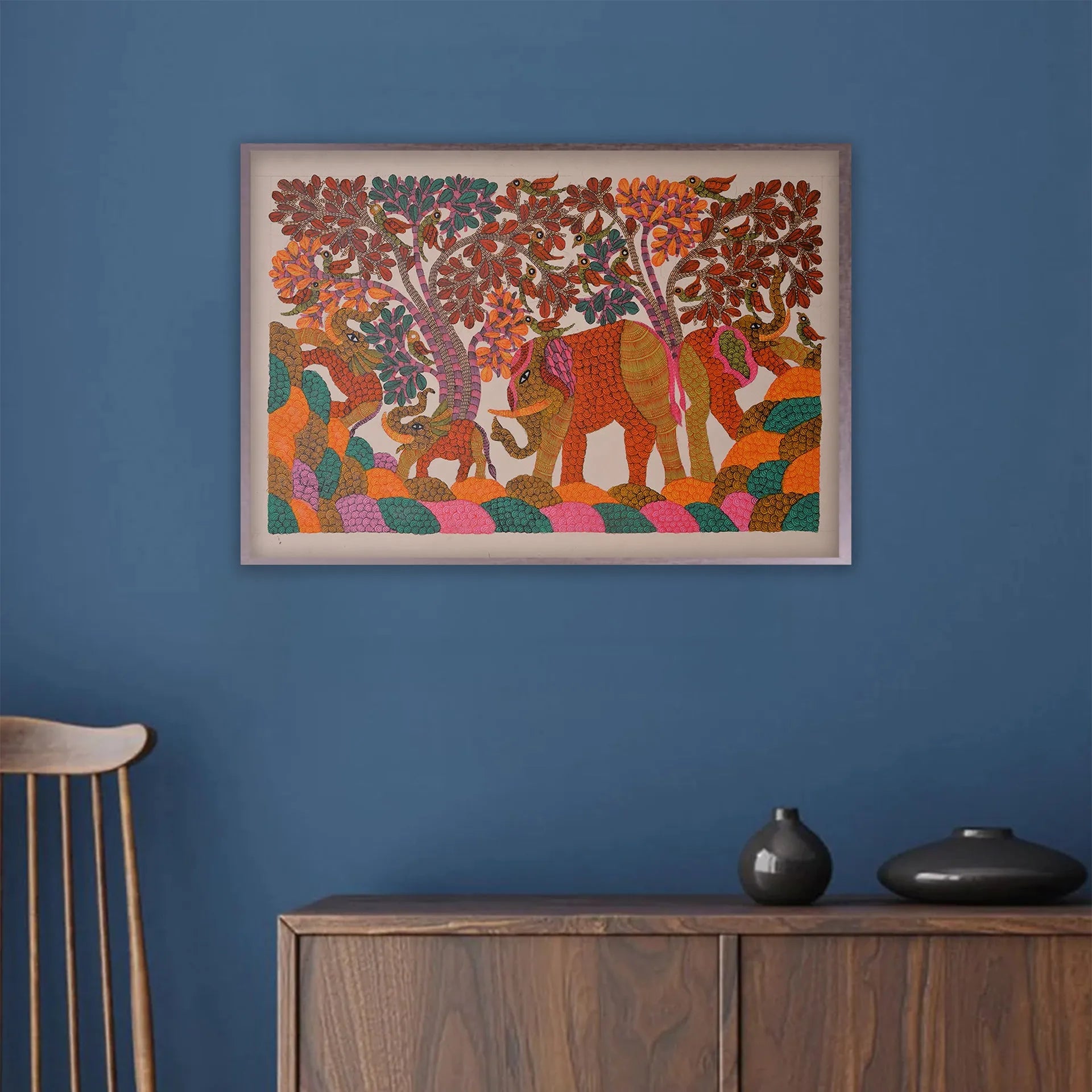Gond - Tree of Life and Animals