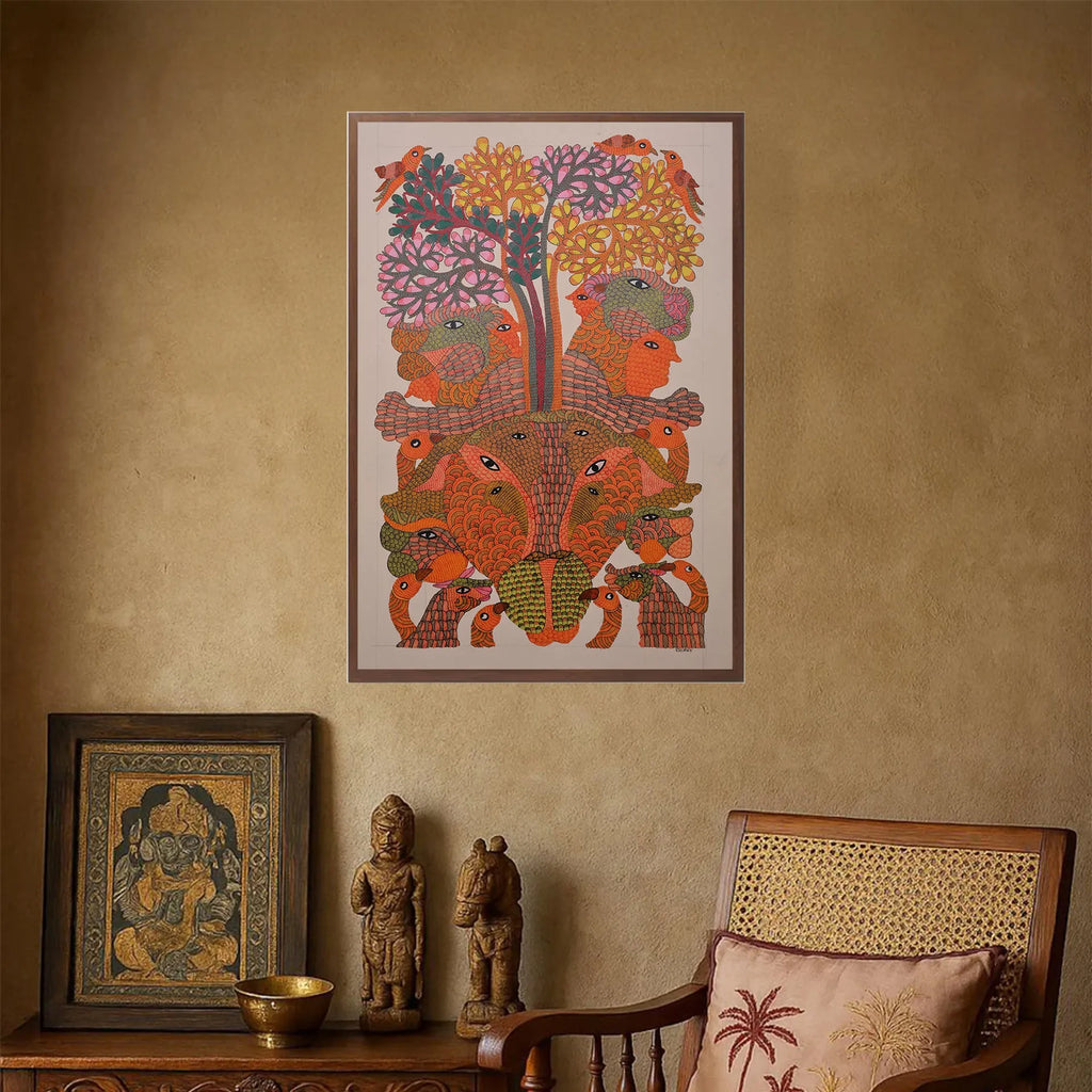 Gond - Baghwana and Tree of Life