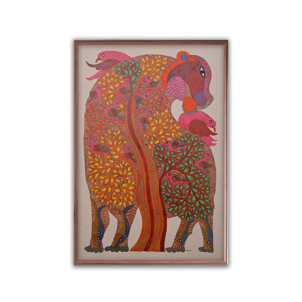 Gond - Baghwana and Tree of Life
