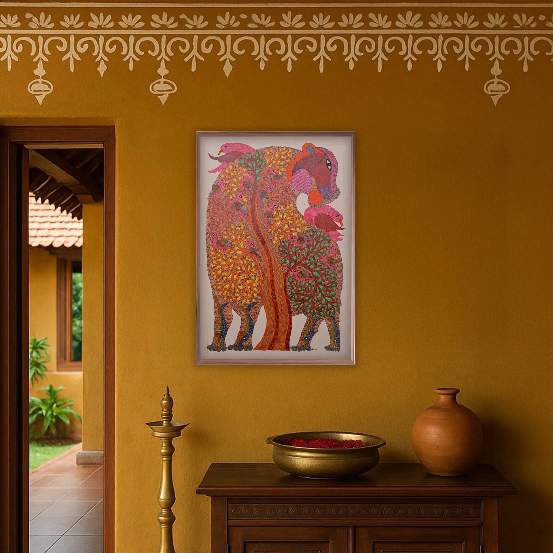 Gond - Baghwana and Tree of Life