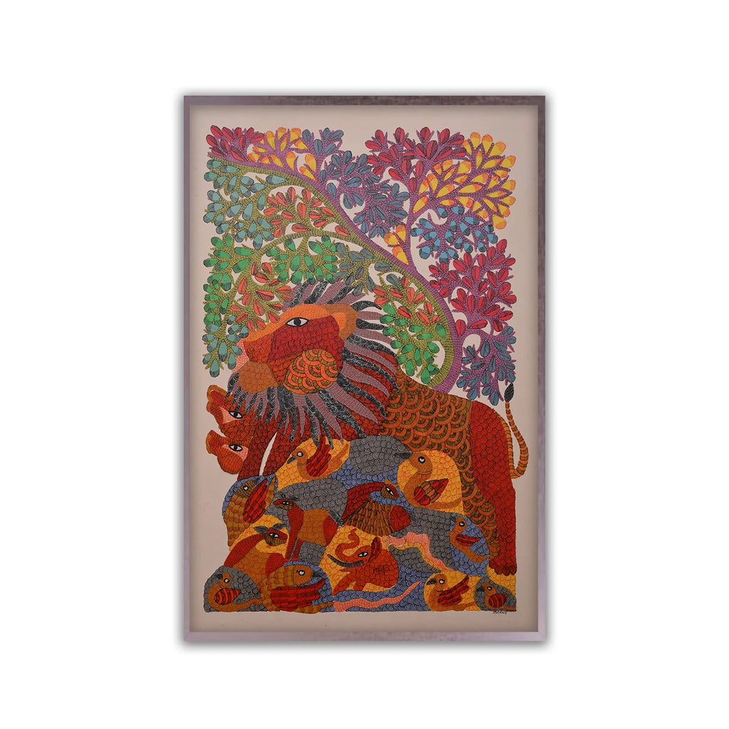 Gond - Lion in the Jungle