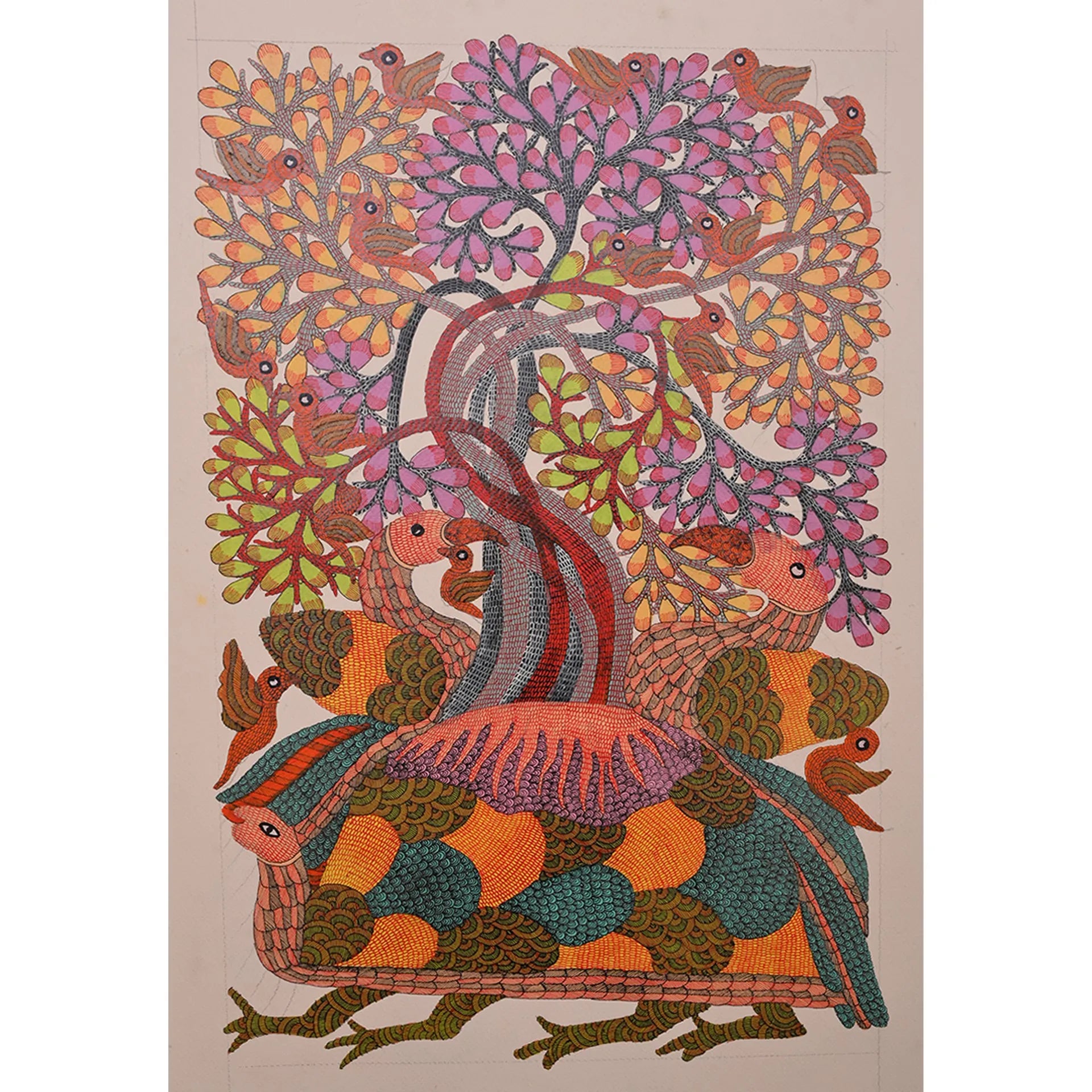 Gond - Tortoise – The Symbol of Maa Laxmi