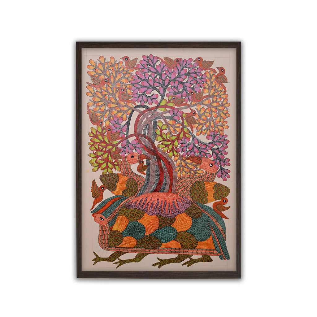Gond - Tortoise – The Symbol of Maa Laxmi