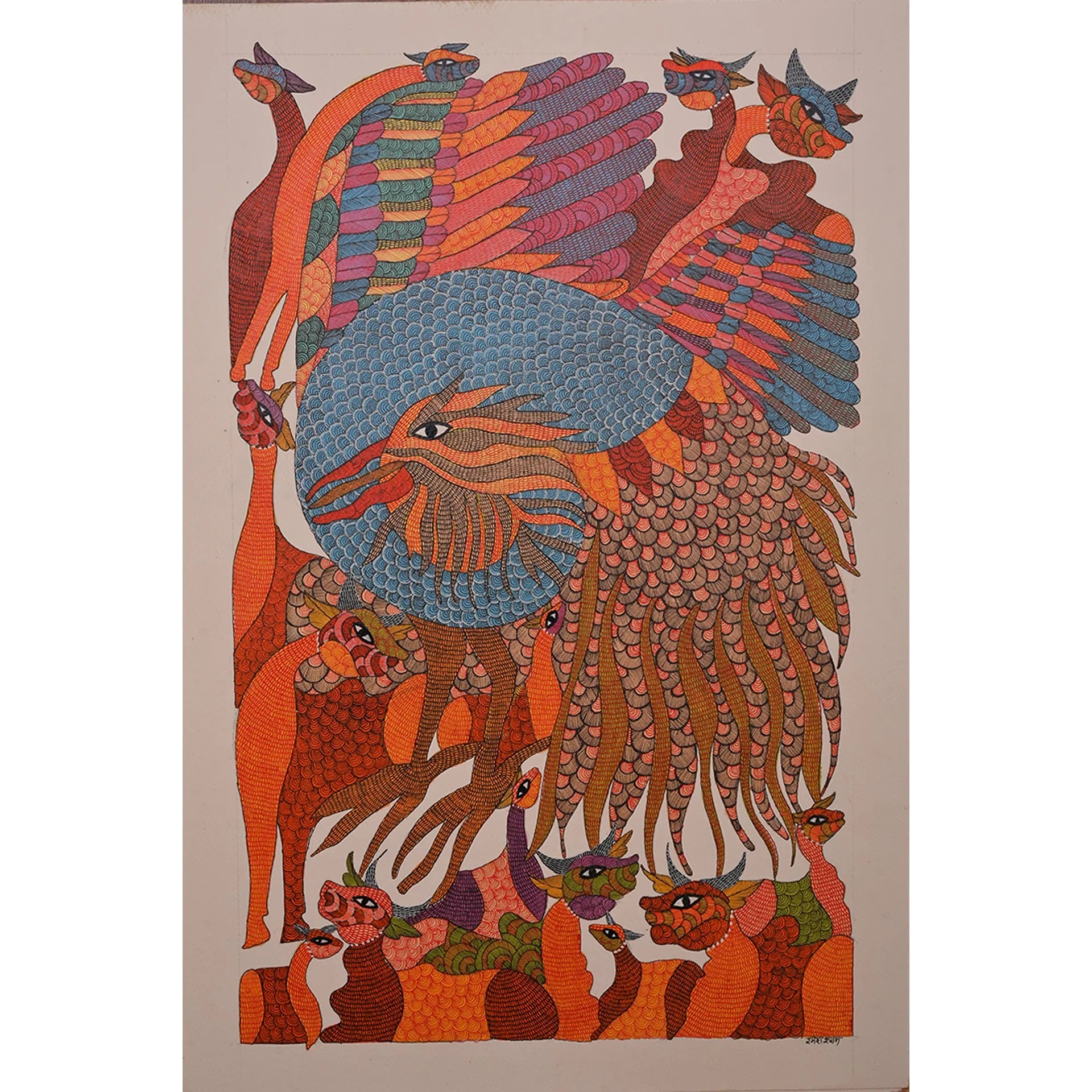 Gond - The Mythical Bird