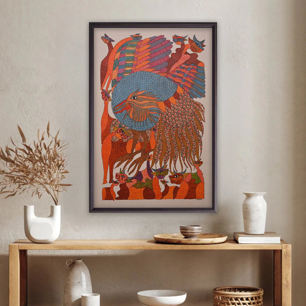 Gond - The Mythical Bird