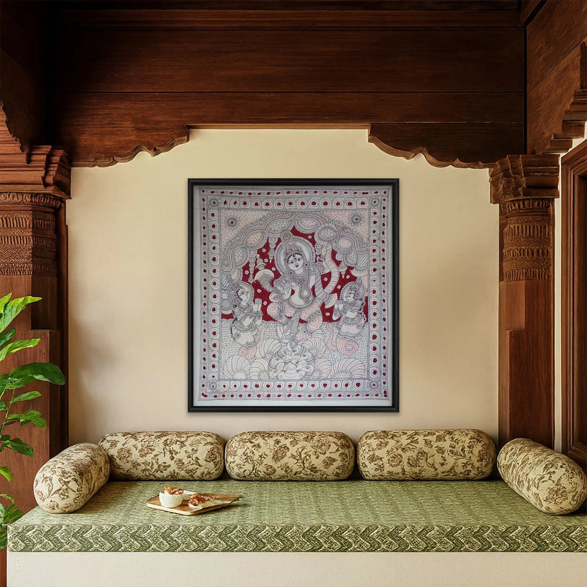 Kalamkari - Kaliya Mardanam