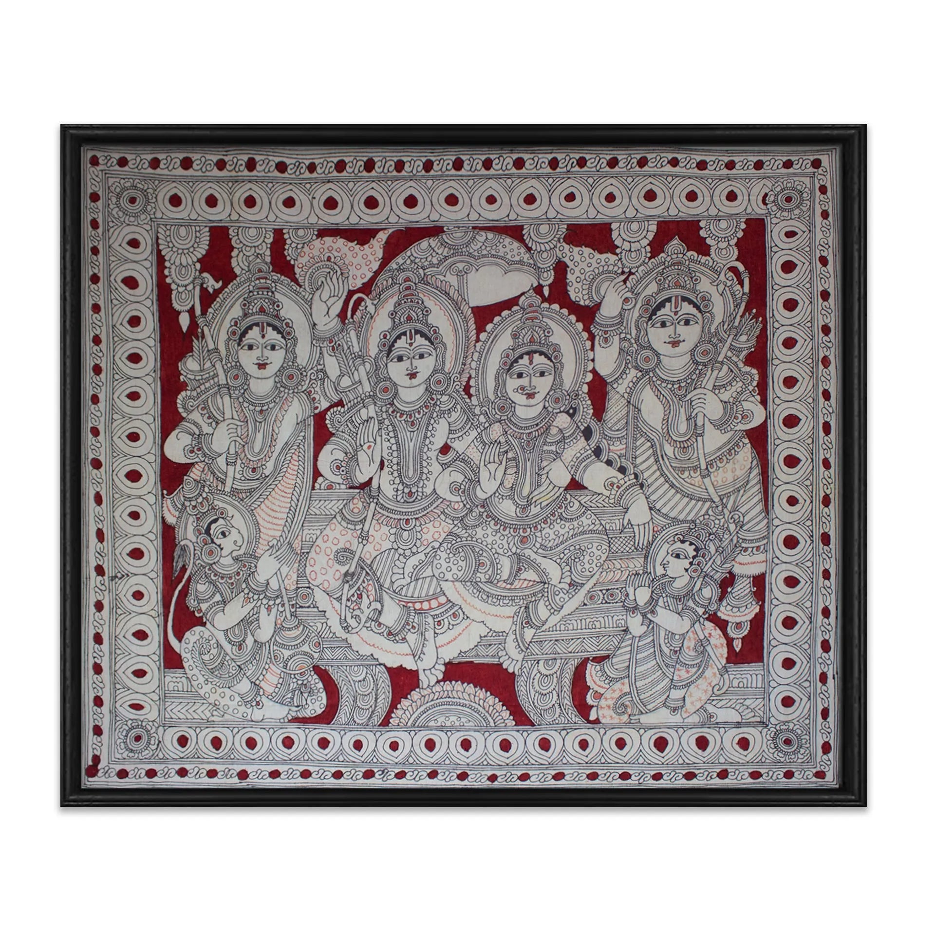 Kalamkari - Ram Darbar
