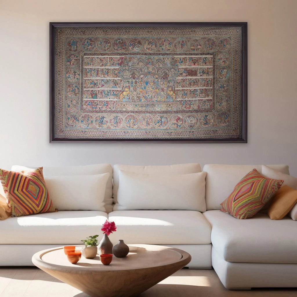 Kalamkari - Sampoorna Ramayana