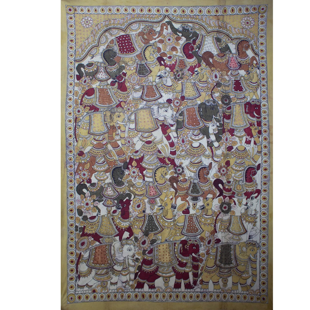 Kalamkari - Animals