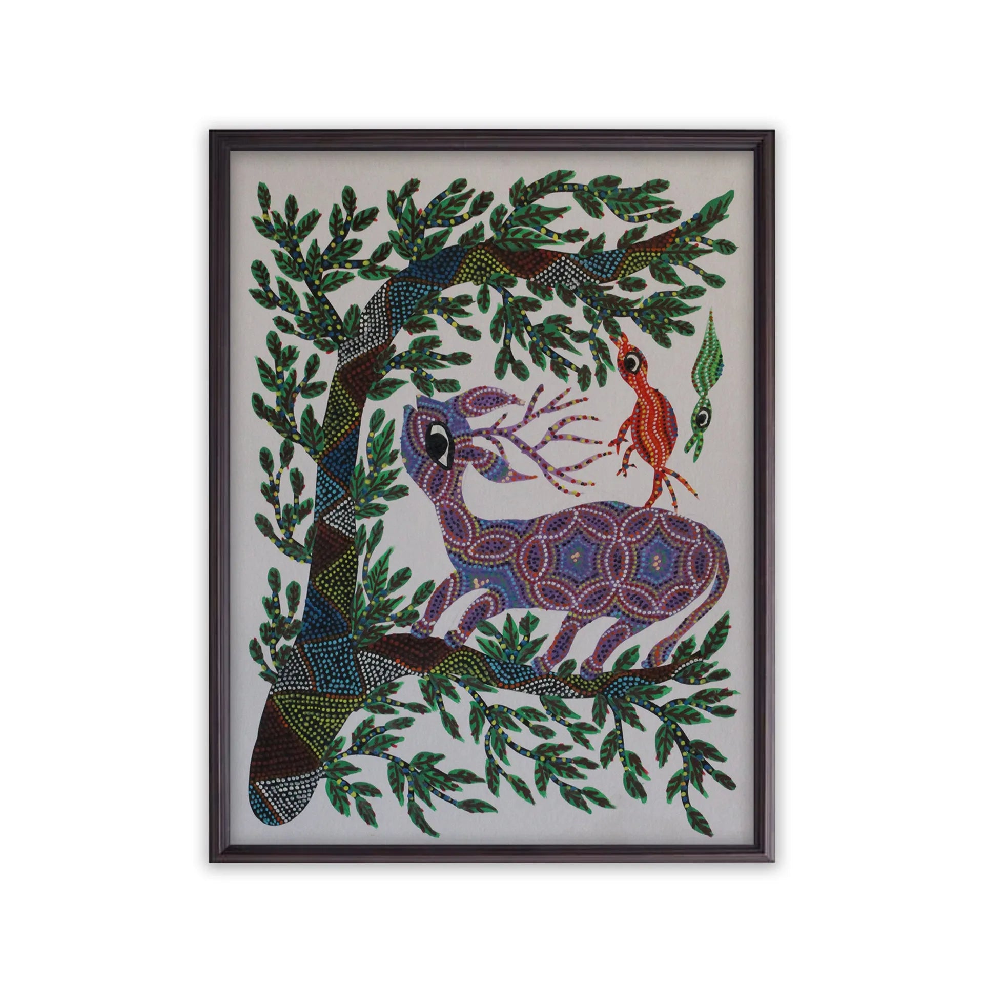 Bhil - Deer enjoing the leaves