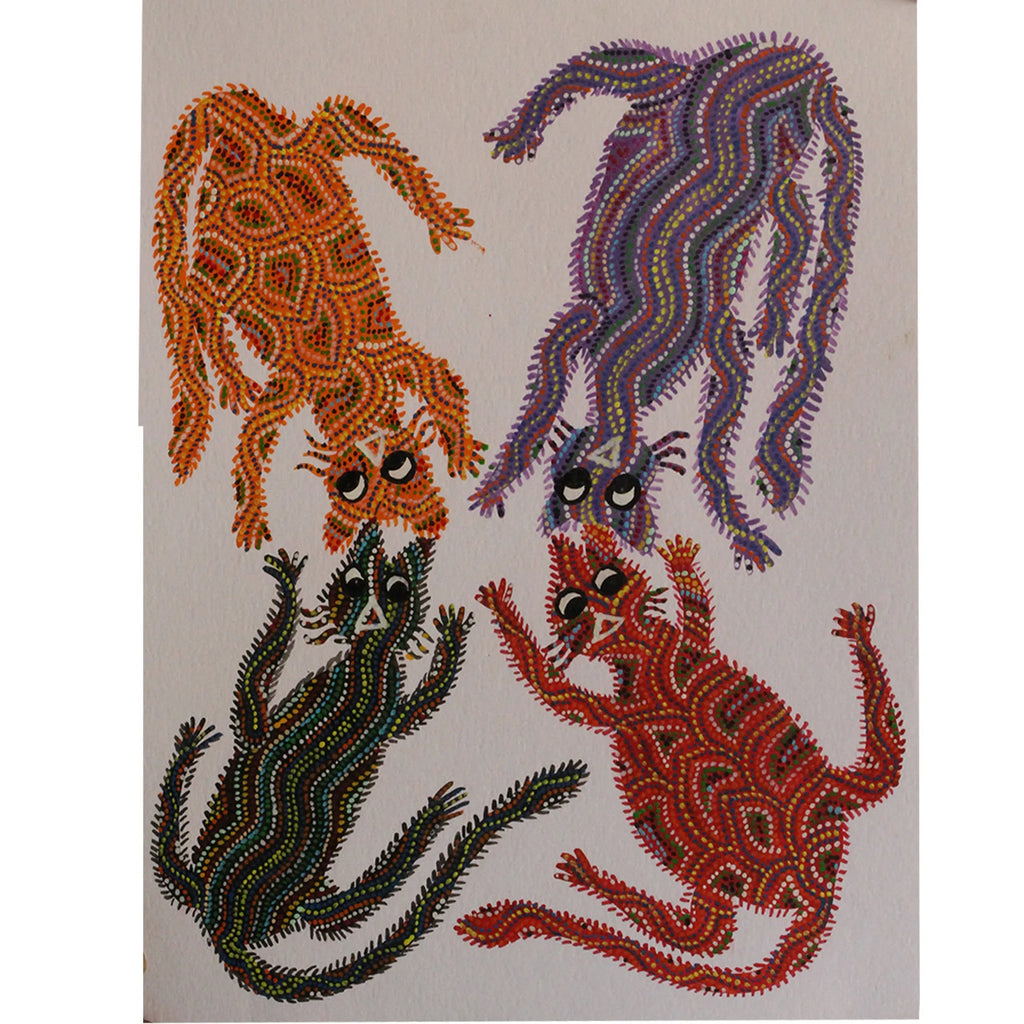 Bhil - The playing cats