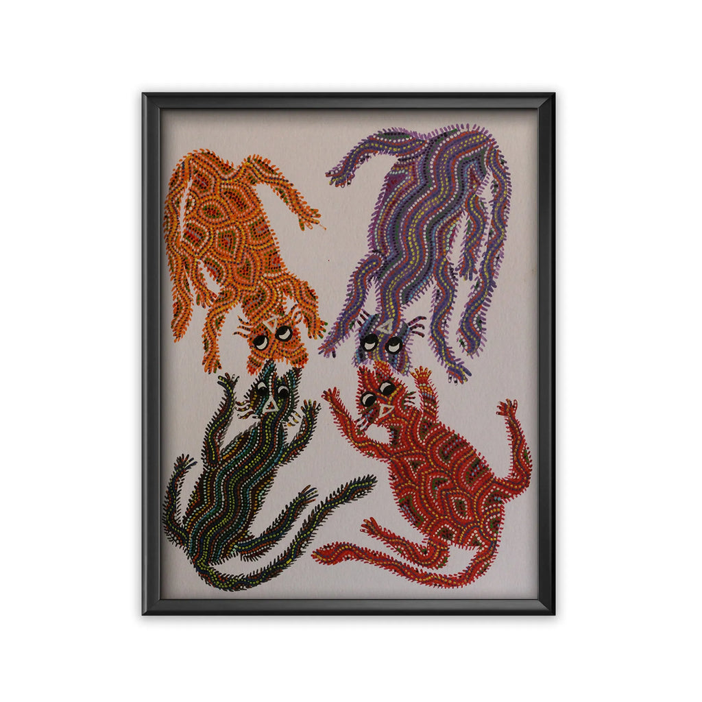 Bhil - The playing cats