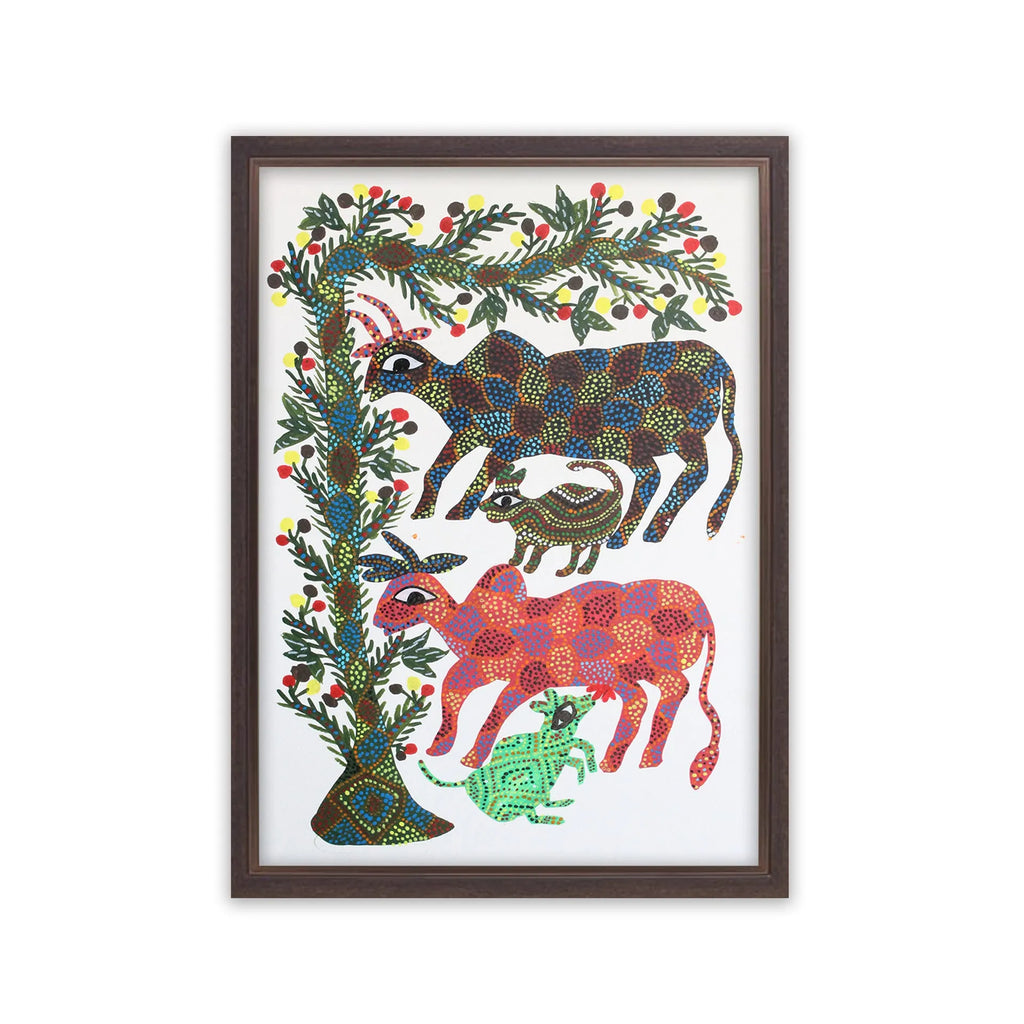 Bhil - Cows and calf