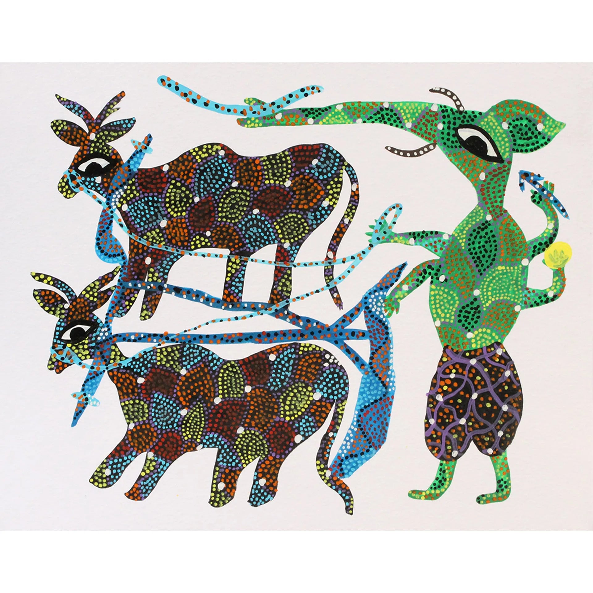 Bhil - Ganesh Ji hal chalate hue