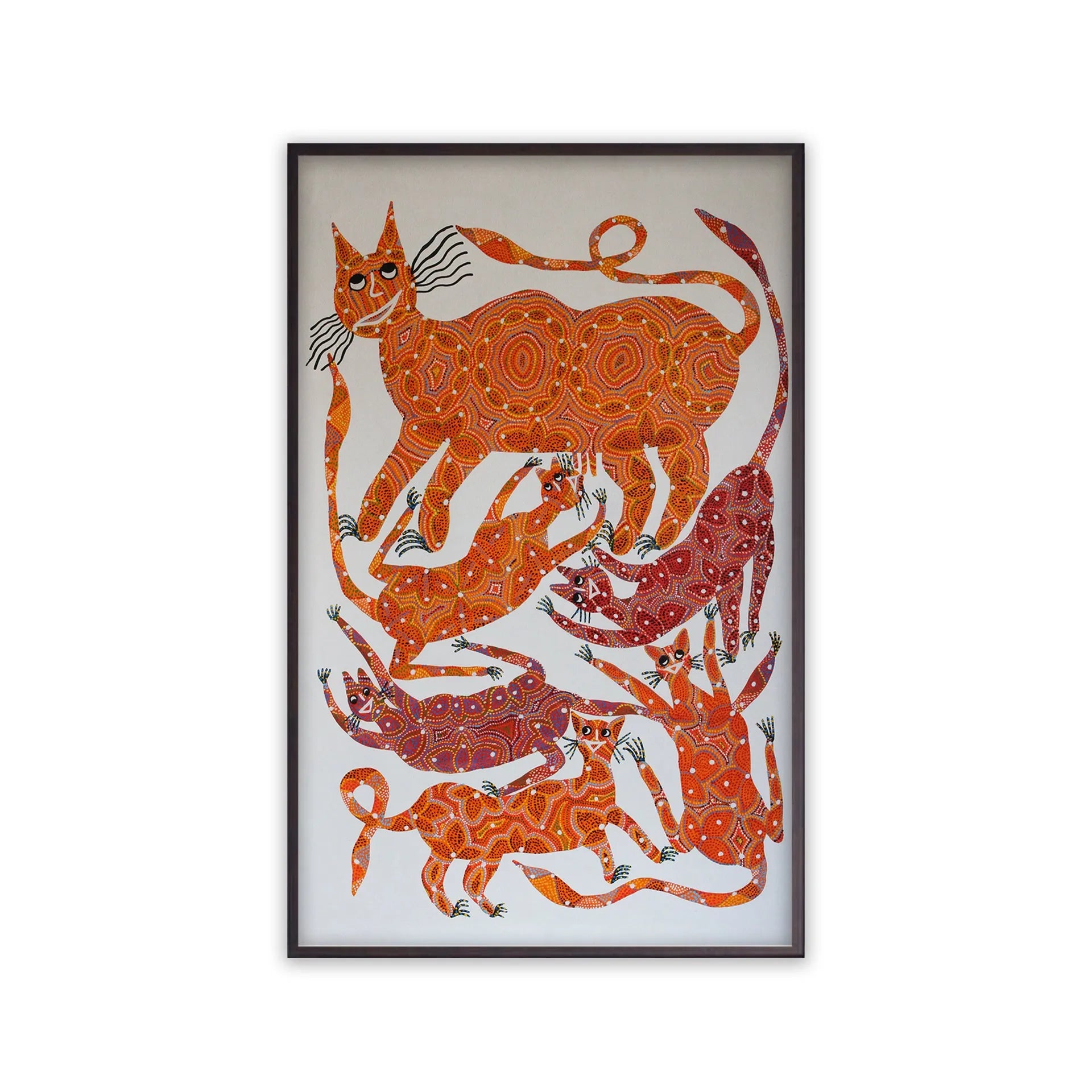 Bhil - Lion with cubs