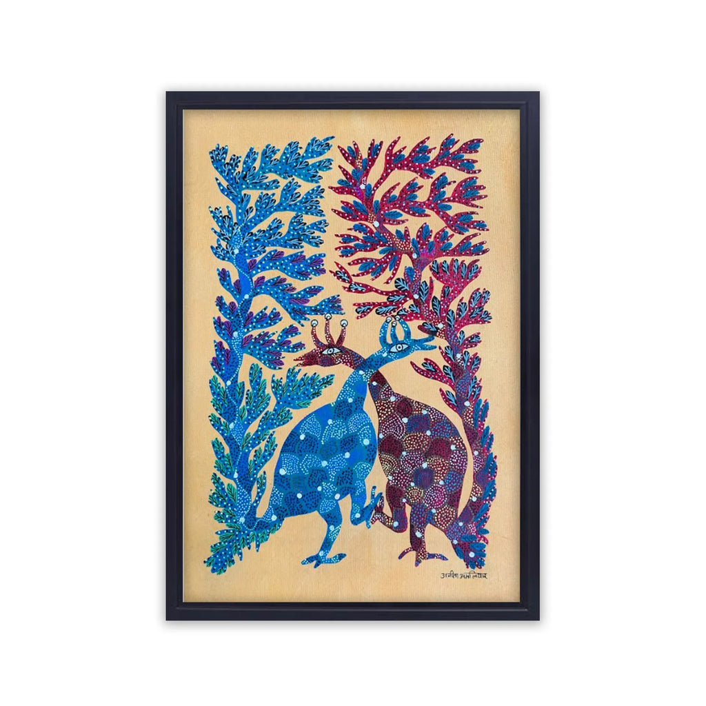 Bhil - Peacock couple
