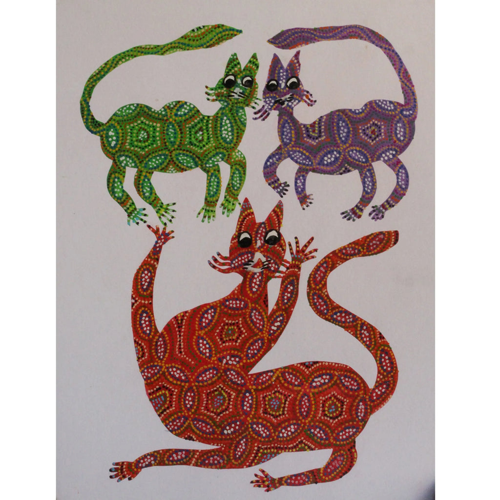 Bhil - The three cats