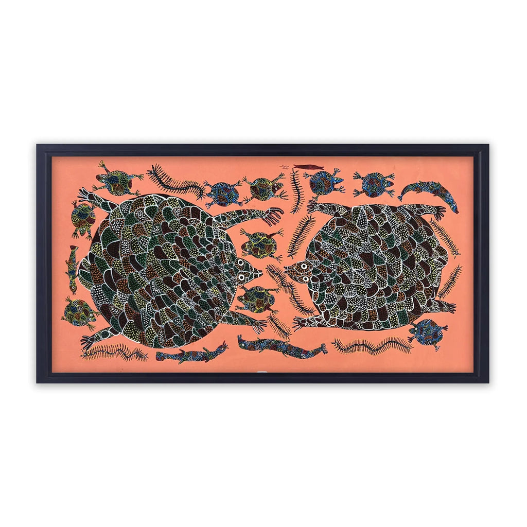 Bhil - Marine life-Tortoise, snakes, fish