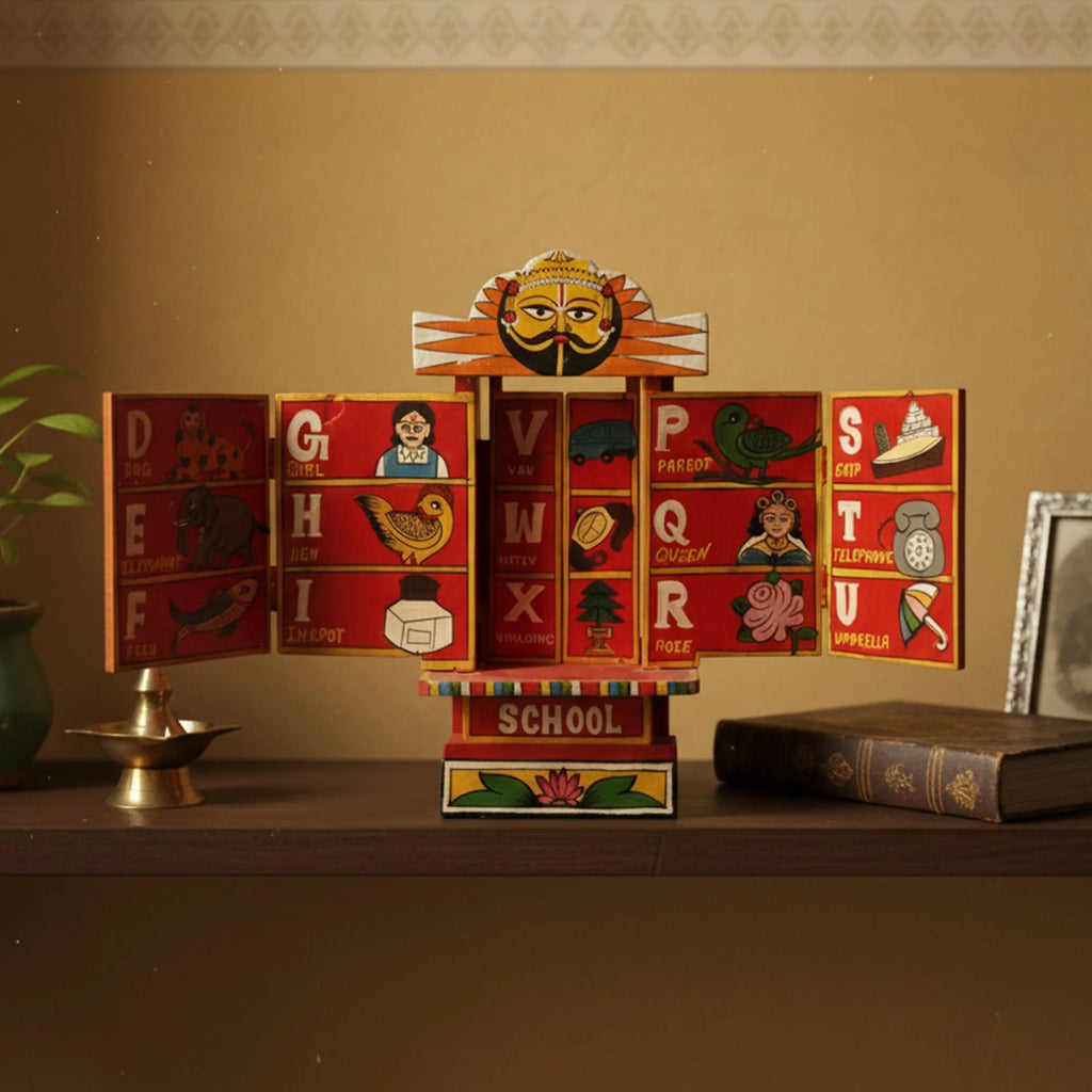 Kavad - School Alphabet - Red