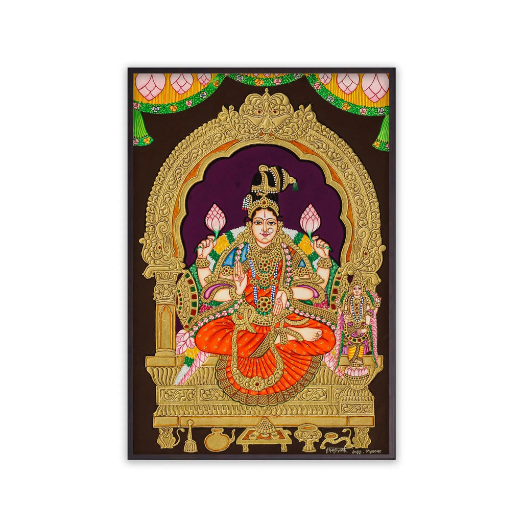 Mysore Painting - Padmavathi