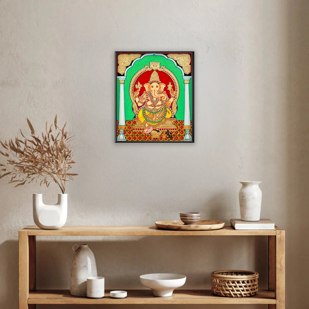 Mysore Painting - Ganesha