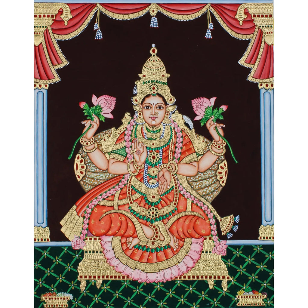 Mysore Painting - Lakshmi