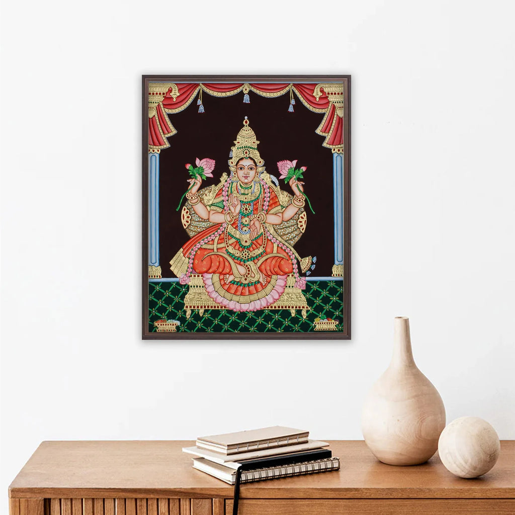 Mysore Painting - Lakshmi