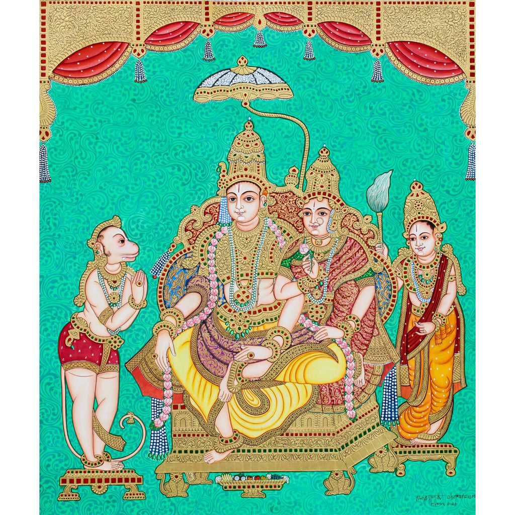 Mysore Painting - Pattabhirama