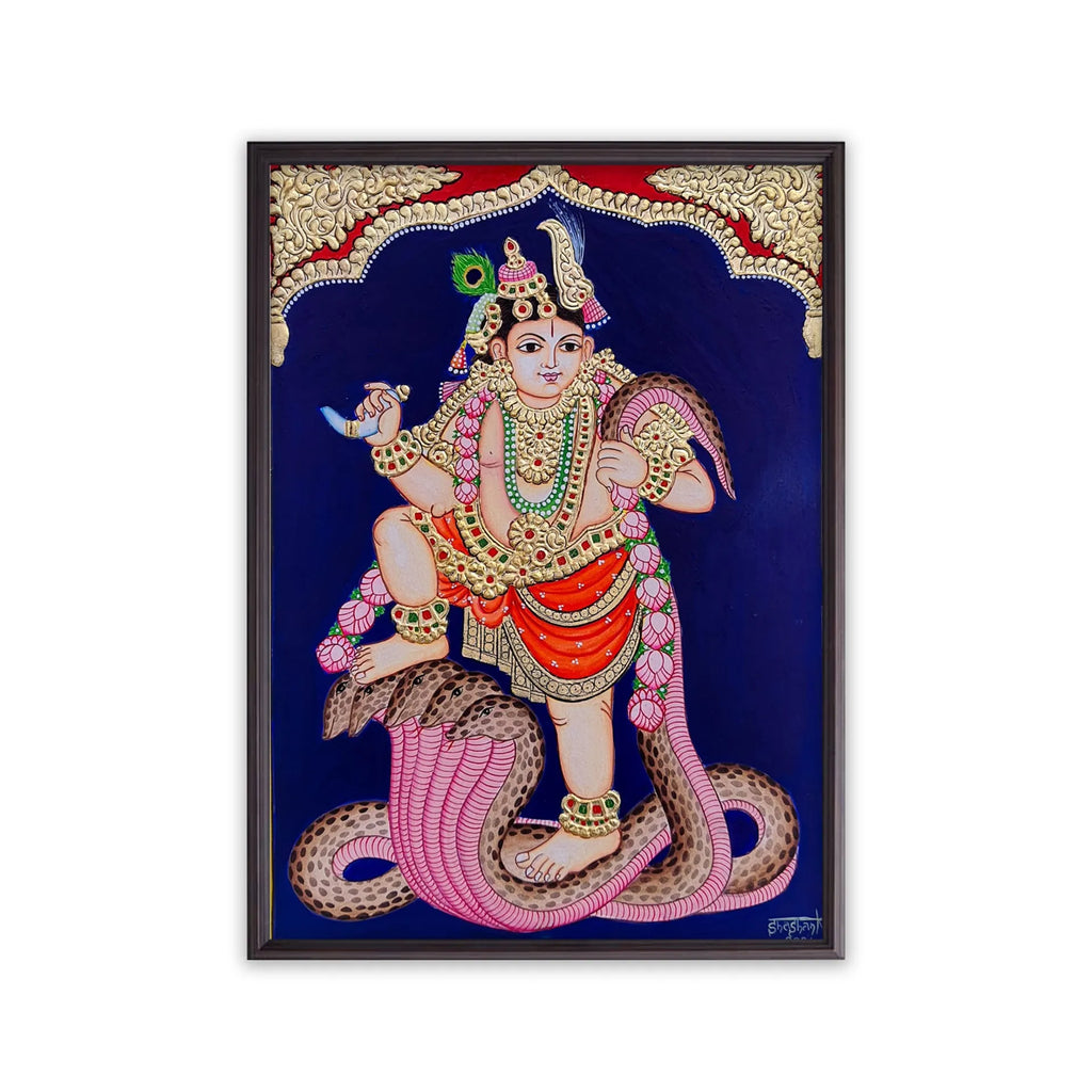 Mysore Painting - Kalingamardhana