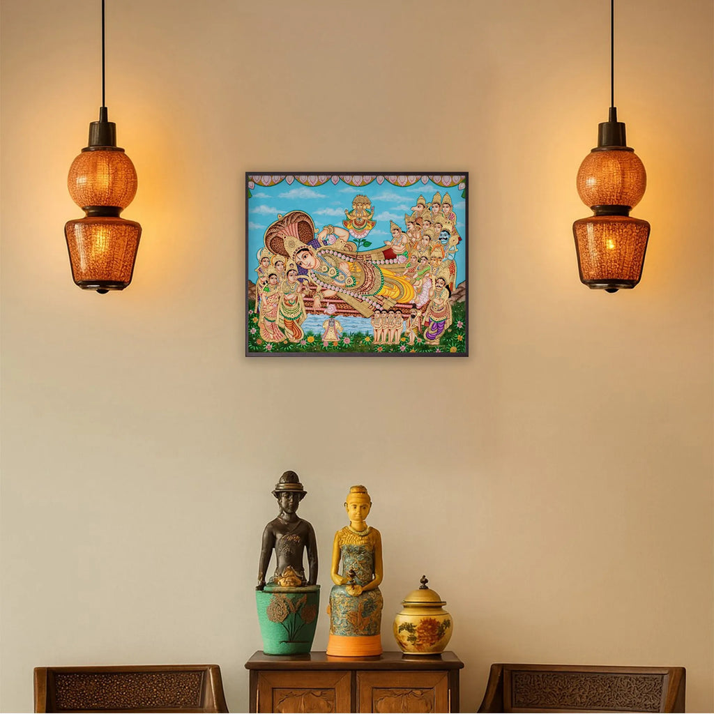 Mysore Painting - Anantapadmanabha
