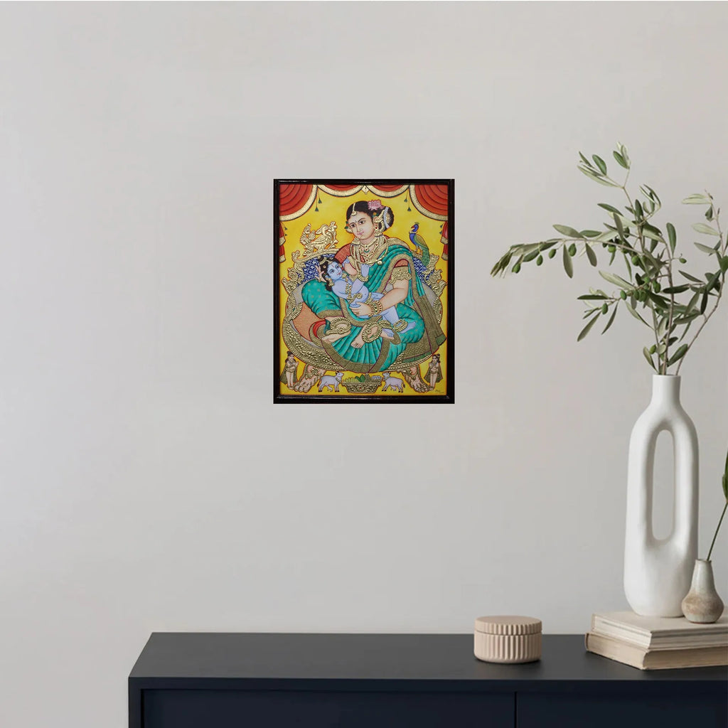 Mysore Painting - Yashodakrishna