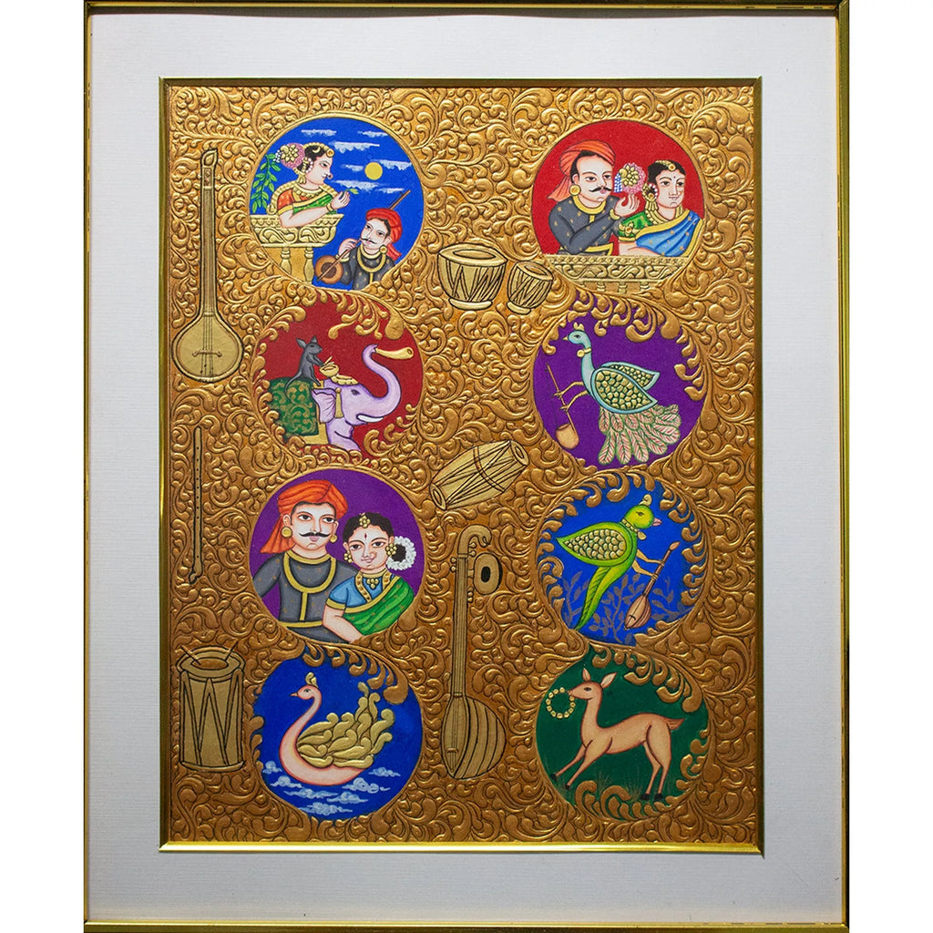 Mysore Painting - Musical Series