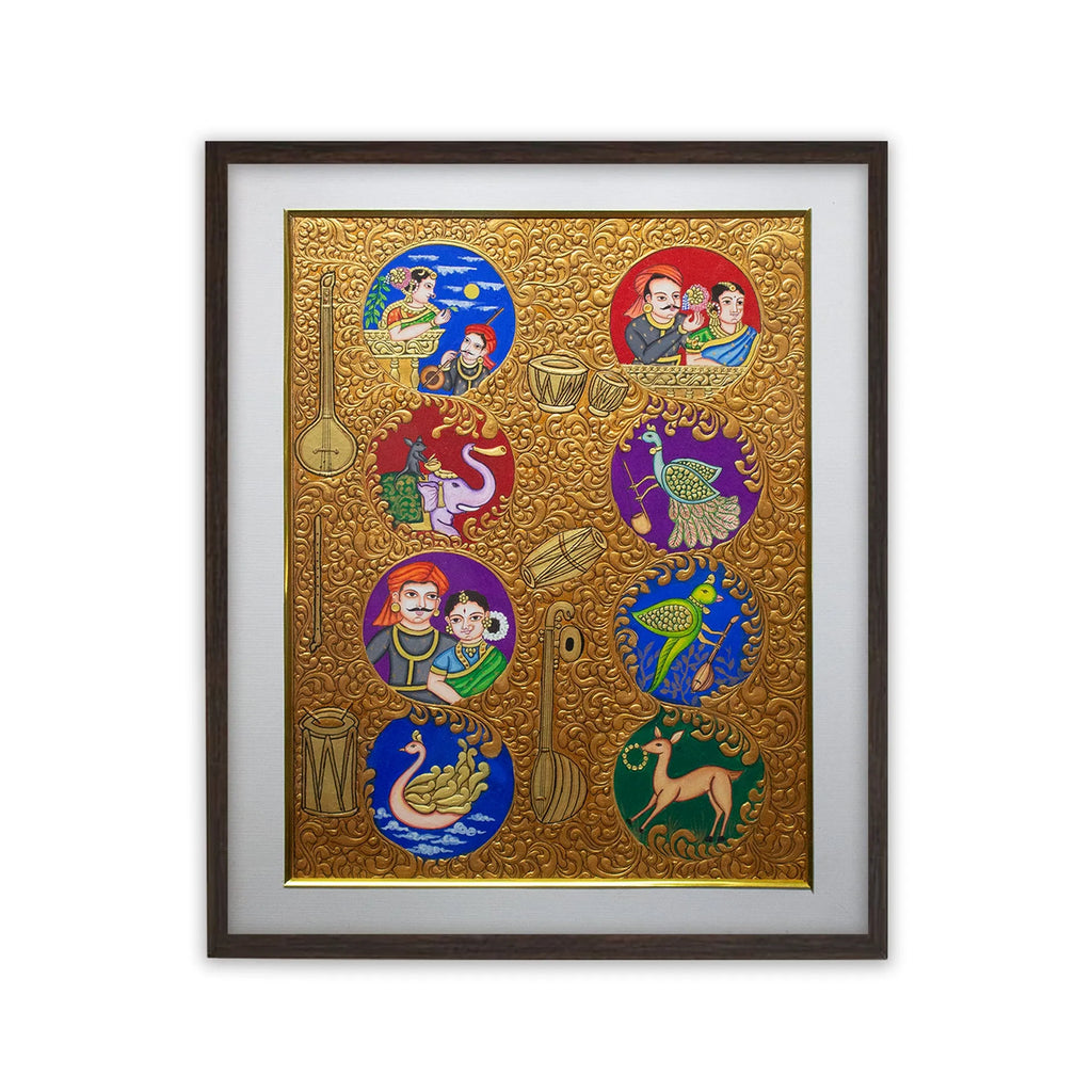 Mysore Painting - Musical Series