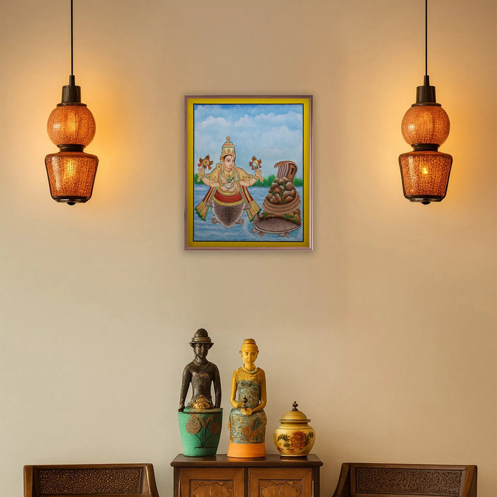 Mysore Painting - Kurmavatara
