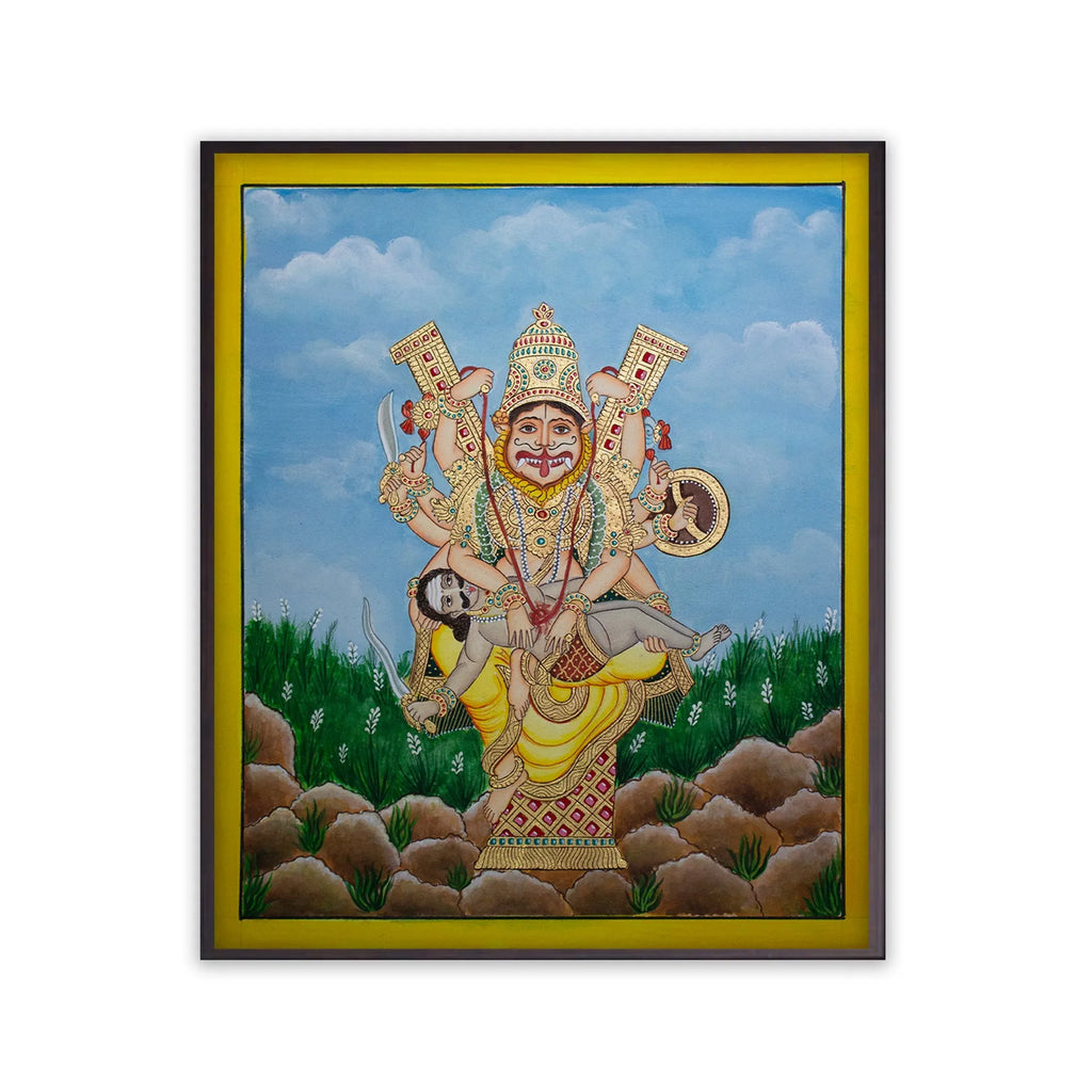Mysore Painting - Narasimhavatara