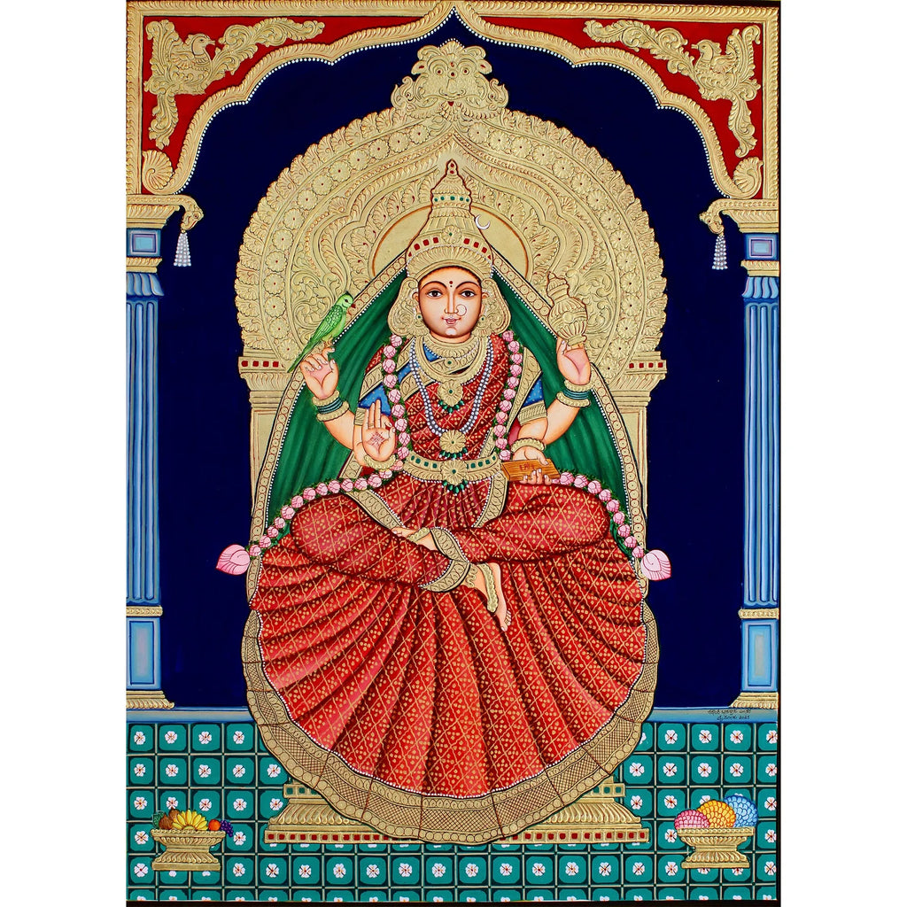 Mysore Painting - Shringeri Sharada devi