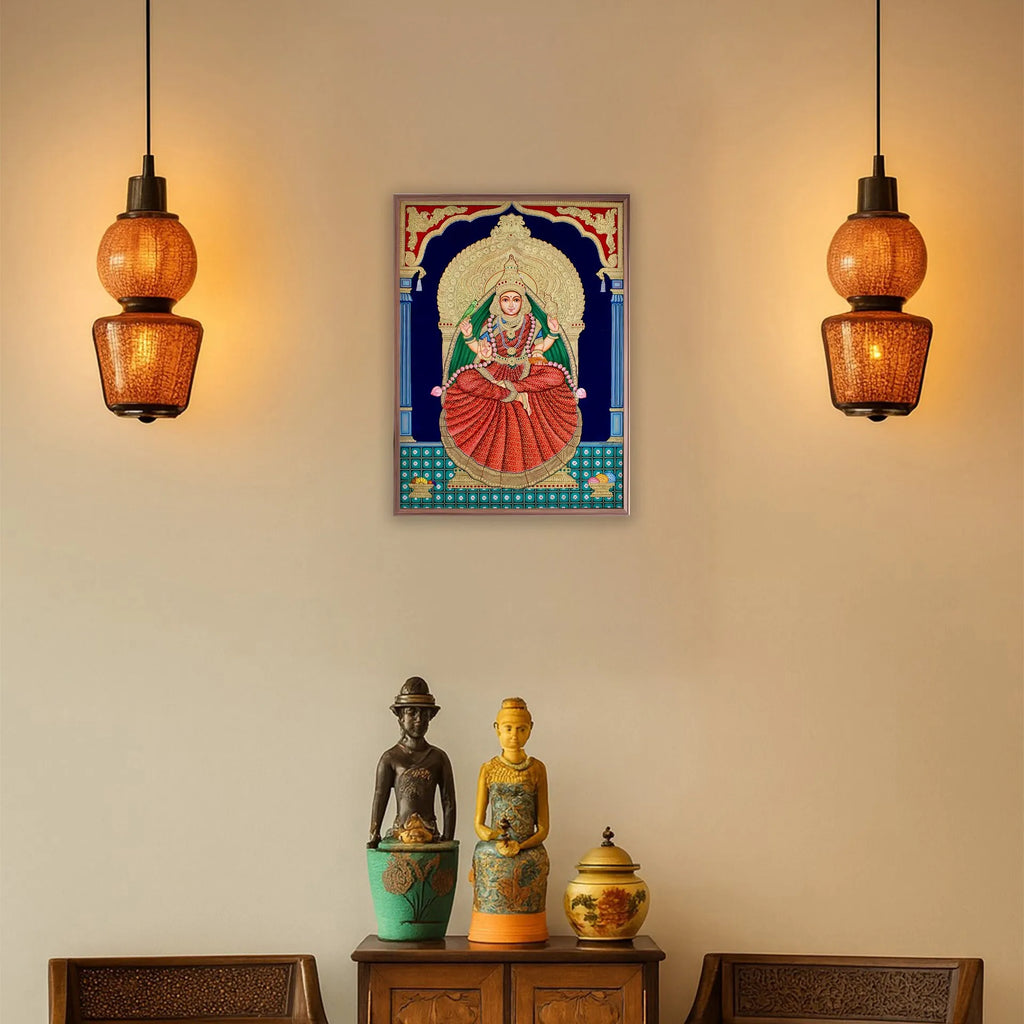 Mysore Painting - Shringeri Sharada devi