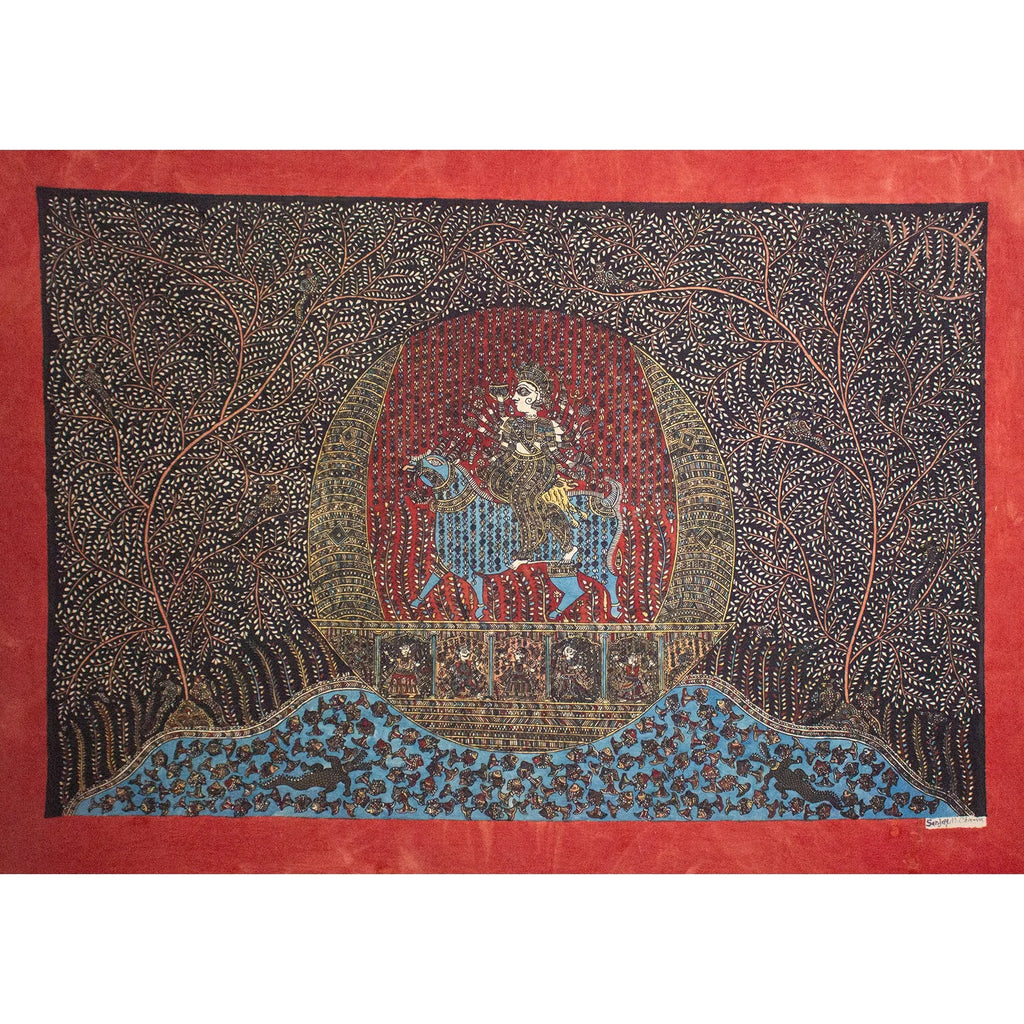 Mata Ni Pachedi - Vahanvati mata in Pachedi