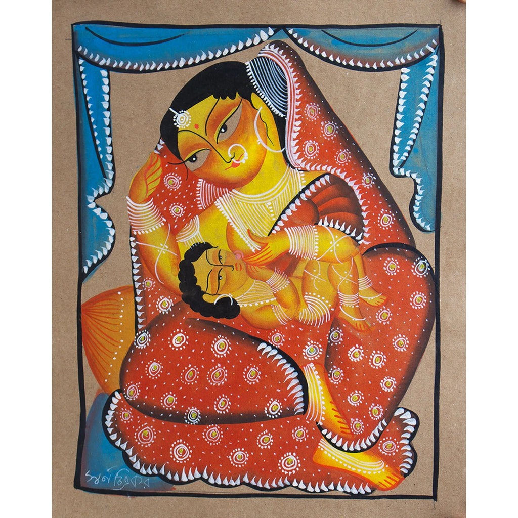 Bengal Pattachitra - Yashoda Maa