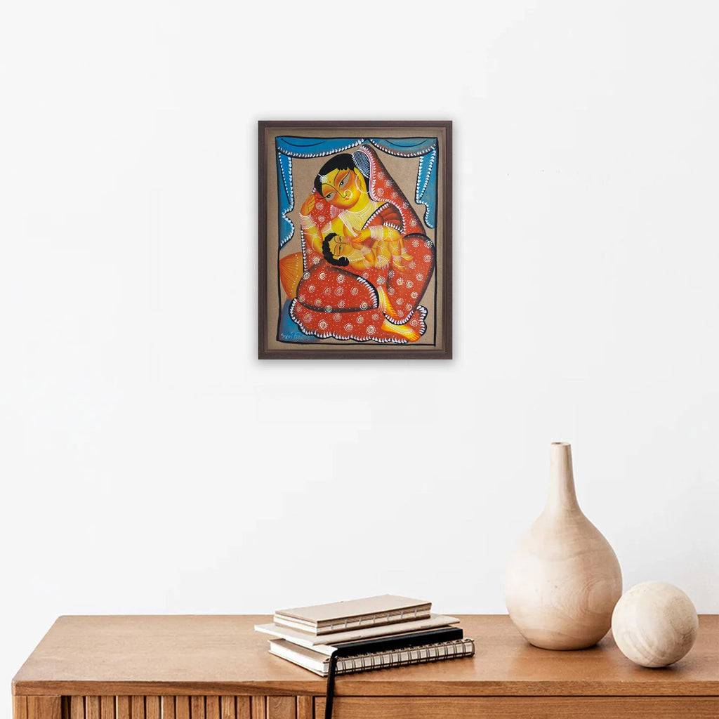 Bengal Pattachitra - Yashoda Maa