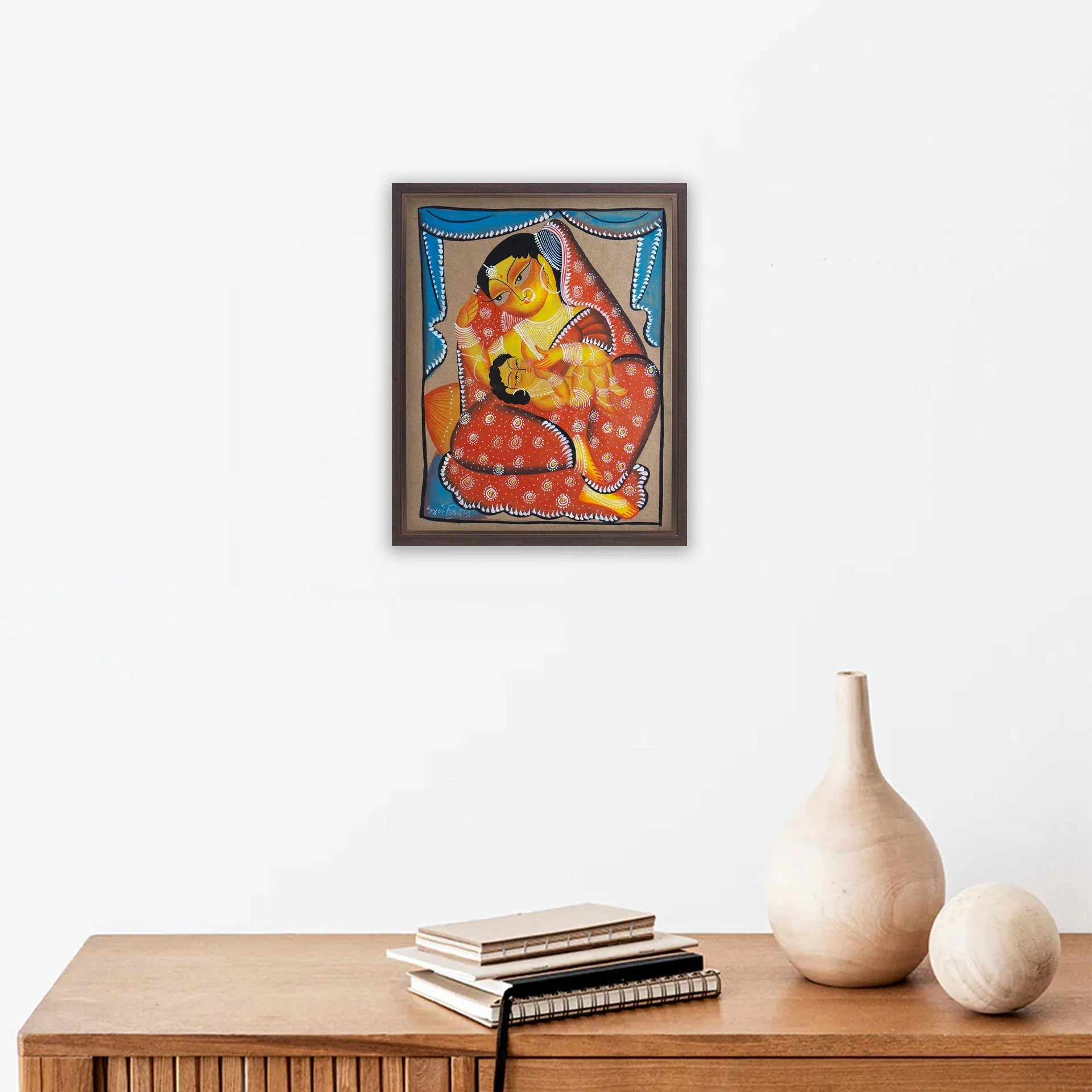 Bengal Pattachitra - Yashoda Maa